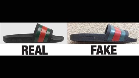 slides shoes gucci fake|how to authenticate gucci shoes.